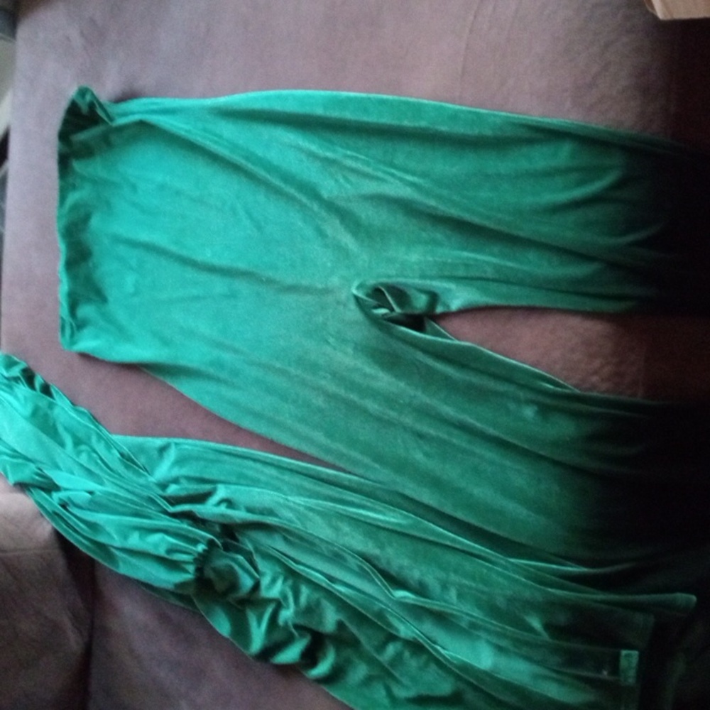 Bad a$$ two piece 95 percent polyester tube top romper with the long over jacket